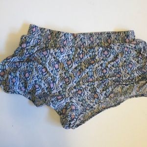 Hollister elastic high waisted shorts